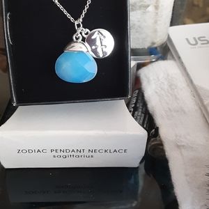 Zodiac Pendant Necklace (Sagittarius)